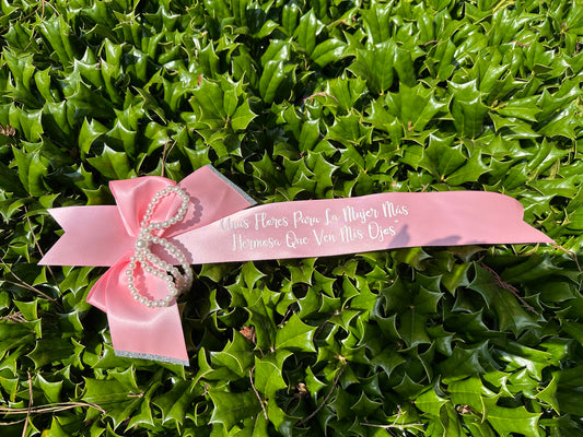 CUSTOM RIBBON WITH BOW